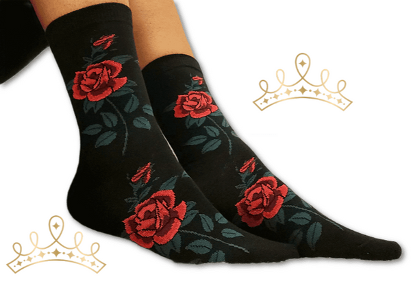 Let There Be Roses! Socks